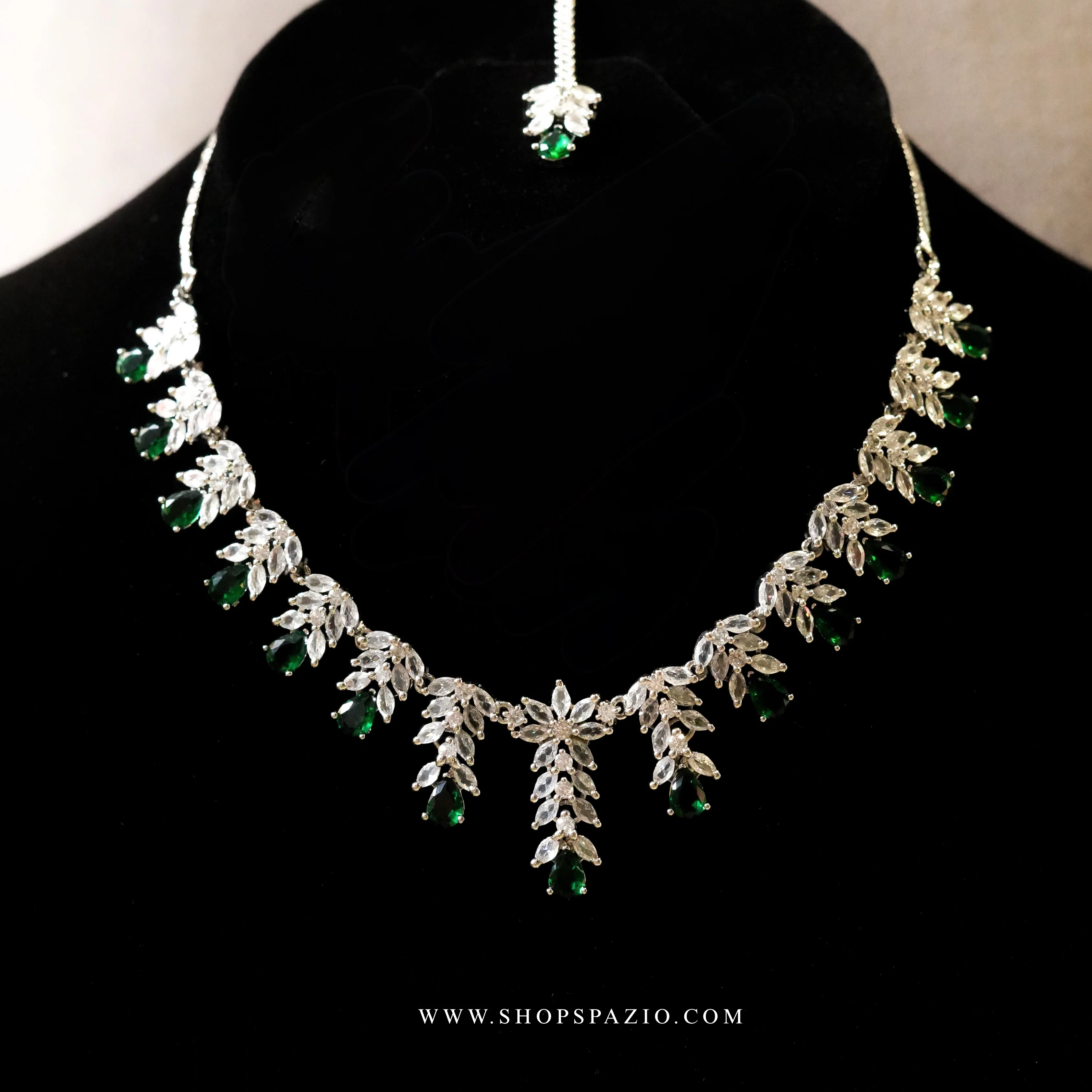 Emerald Allure CZ Set - Image 4