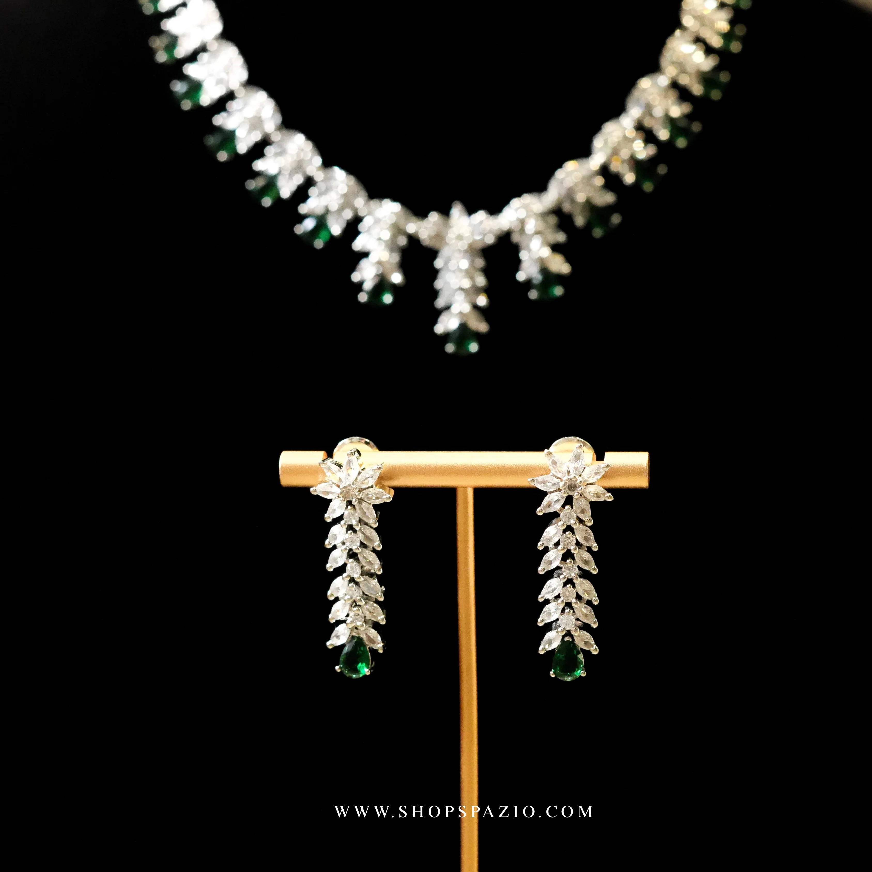 Emerald Allure CZ Set - Image 5