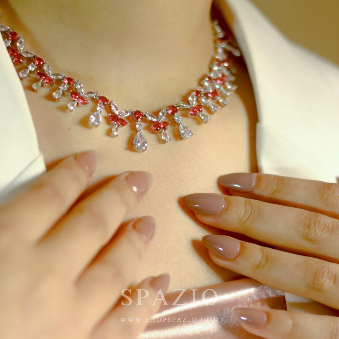 Rosé Radiance Necklace - Image 4