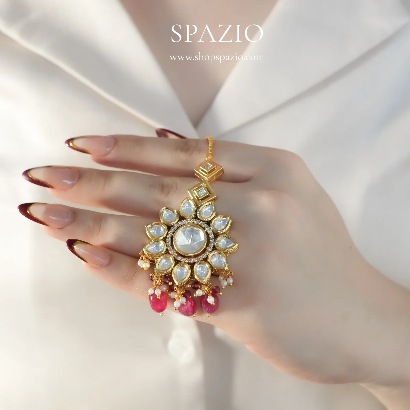 Indian Kundan Heritage Set - Image 5