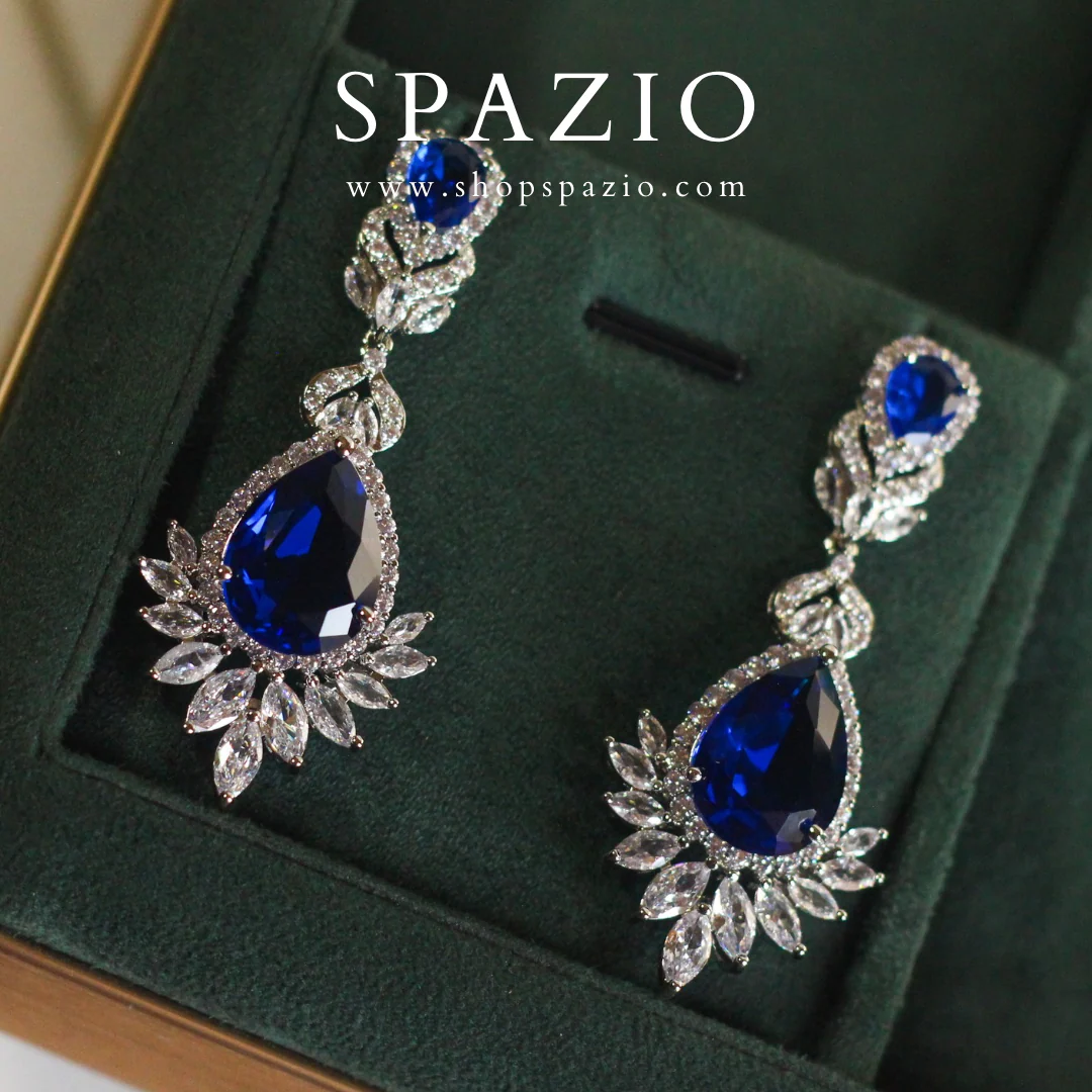 Emron Earrings-Blue - Image 5
